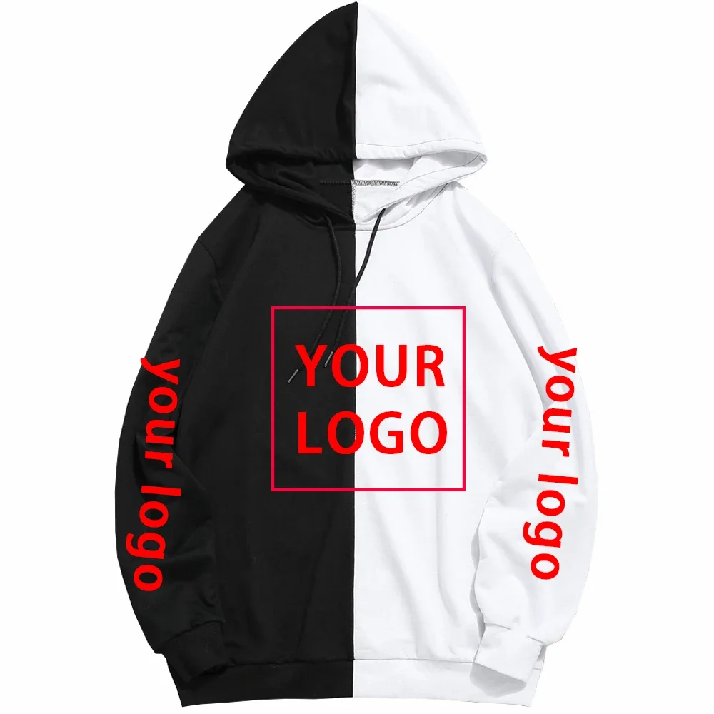 Custom Hoodies Image Print Customized Sport Casual Sweatshirt Hoodie Diy Logo Pullover