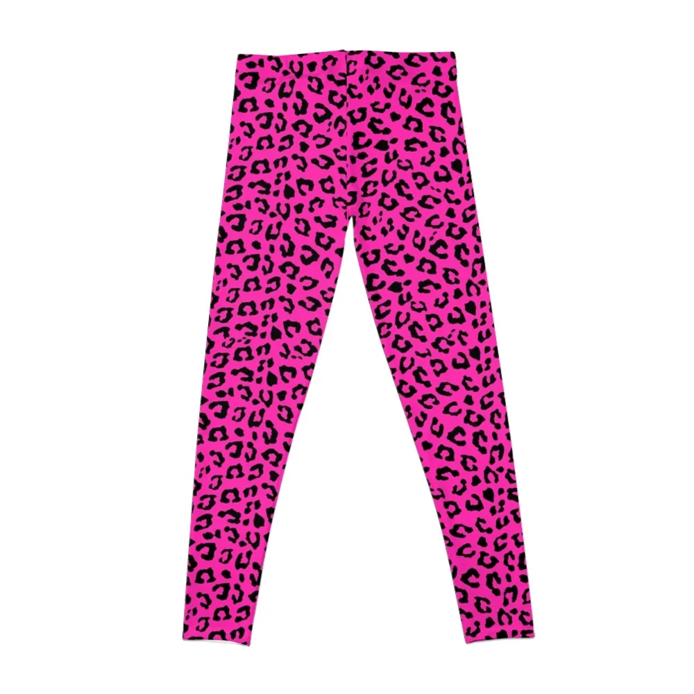 Pink Leopard Spots Skin Pattern Leggings fitness set women gym for fitness women gym clothing for women Women\'s sportswear