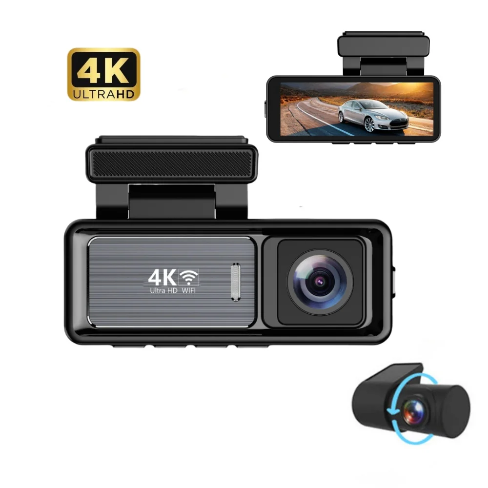 3.2Inch Dash Cam 4K…