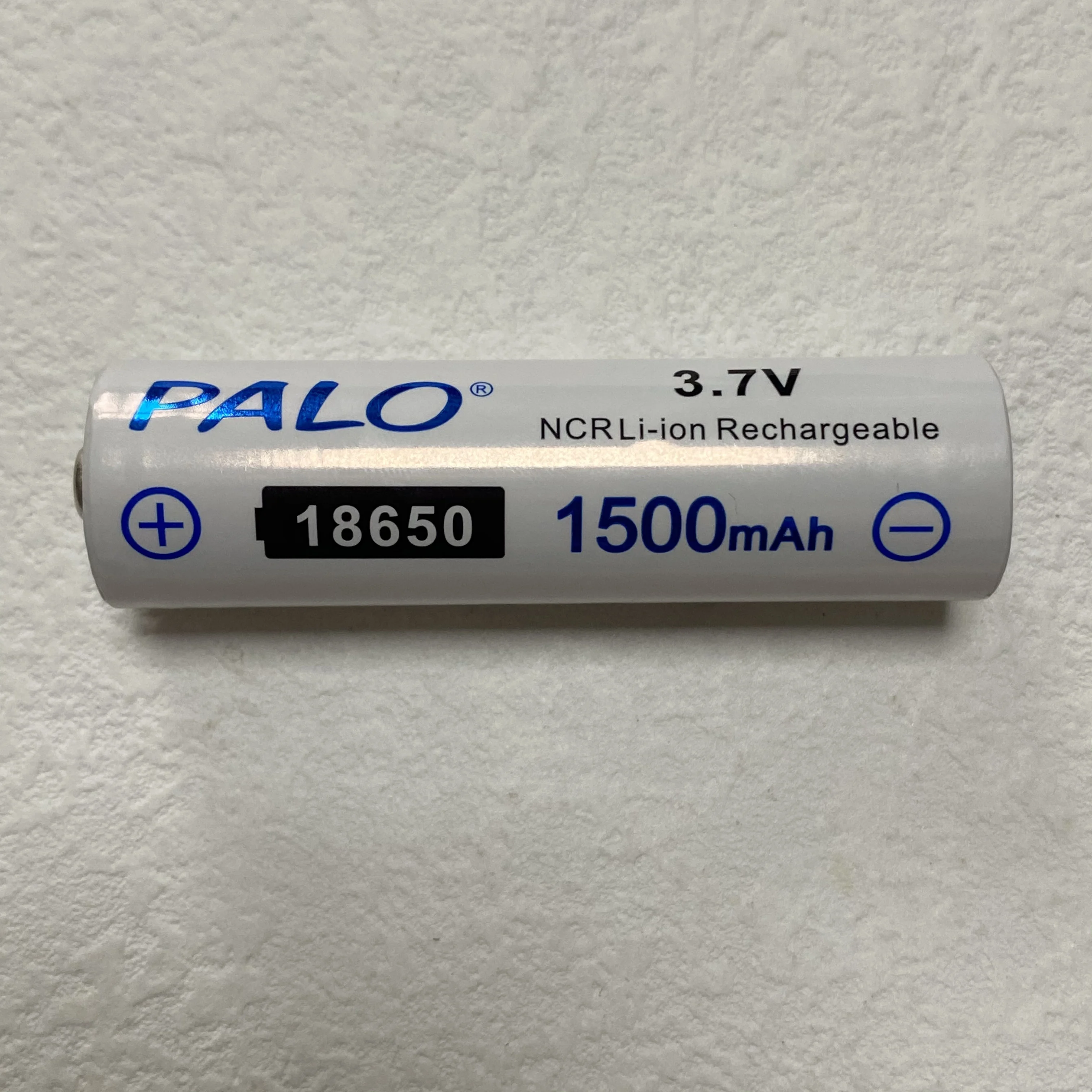 PALO 2-10PCS 18650 Battery 3.7V NCR18650 Lithium Ion Rechargeable Pointed Head Battery batteries 18650 For Flashlight