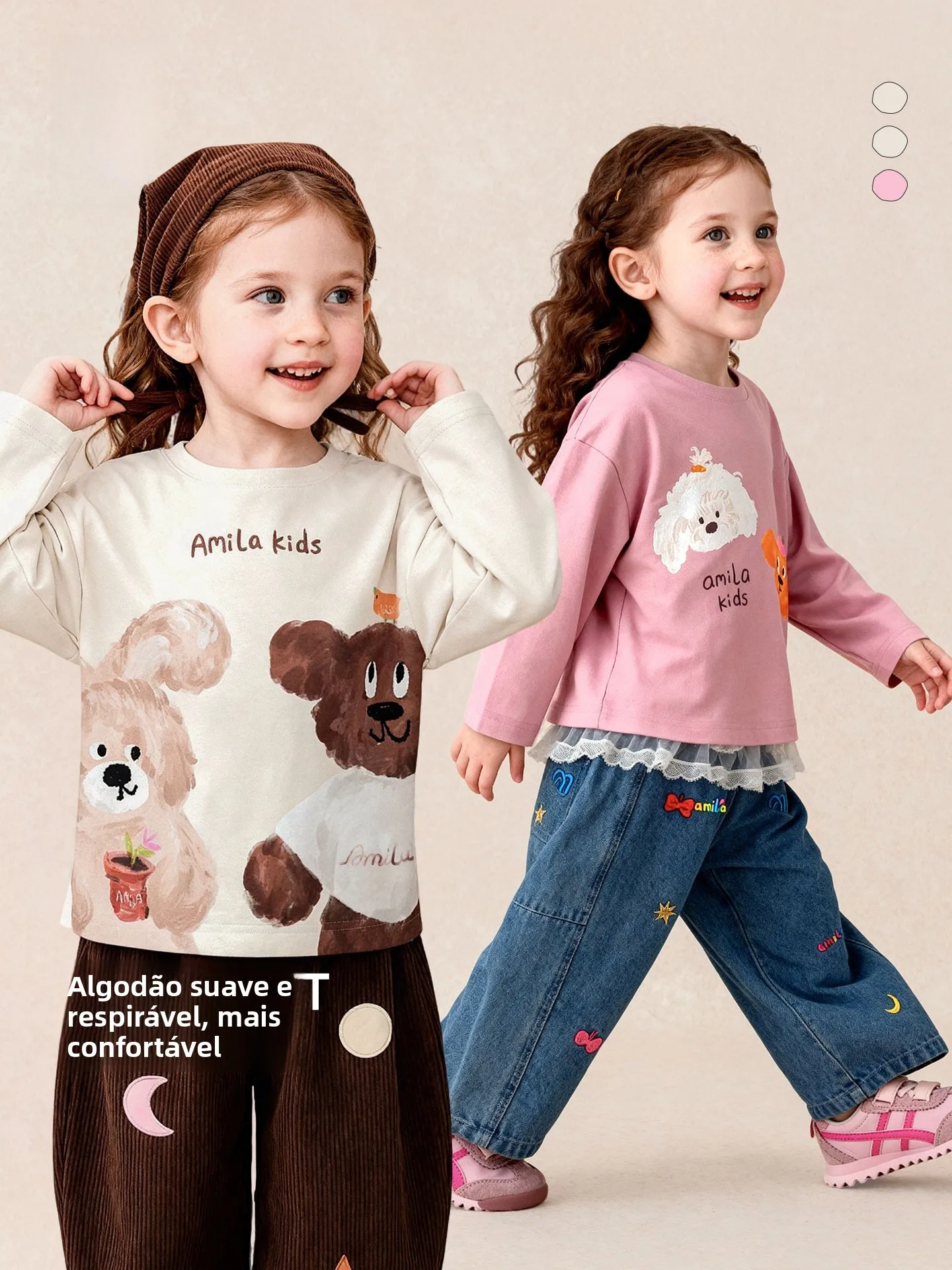 girls-long-sleeve-t-shirt-cute-baby-fashionable-base-shirt-comfortable-breathable-cotton-casual-style-round-neck-print-design