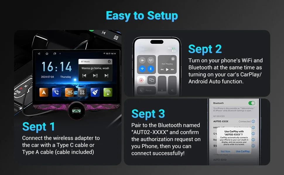 Leitor de carro portátil de 11,5 polegadas CAR PLAY ANDROID AUTO QLED 2K SCREEN PLAYER de DVD para carro