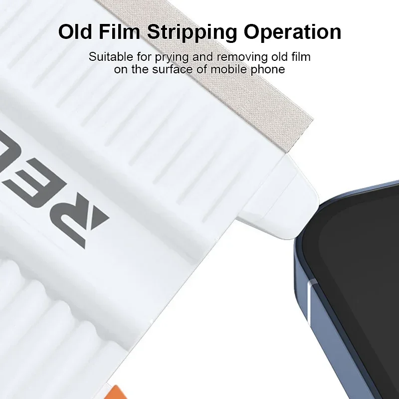 RELIFE RL-064U Universal Hydrogel Film Sticking Scraper Tool Multi-purpose Film Application/Removal Arc Edge Sticking Tool
