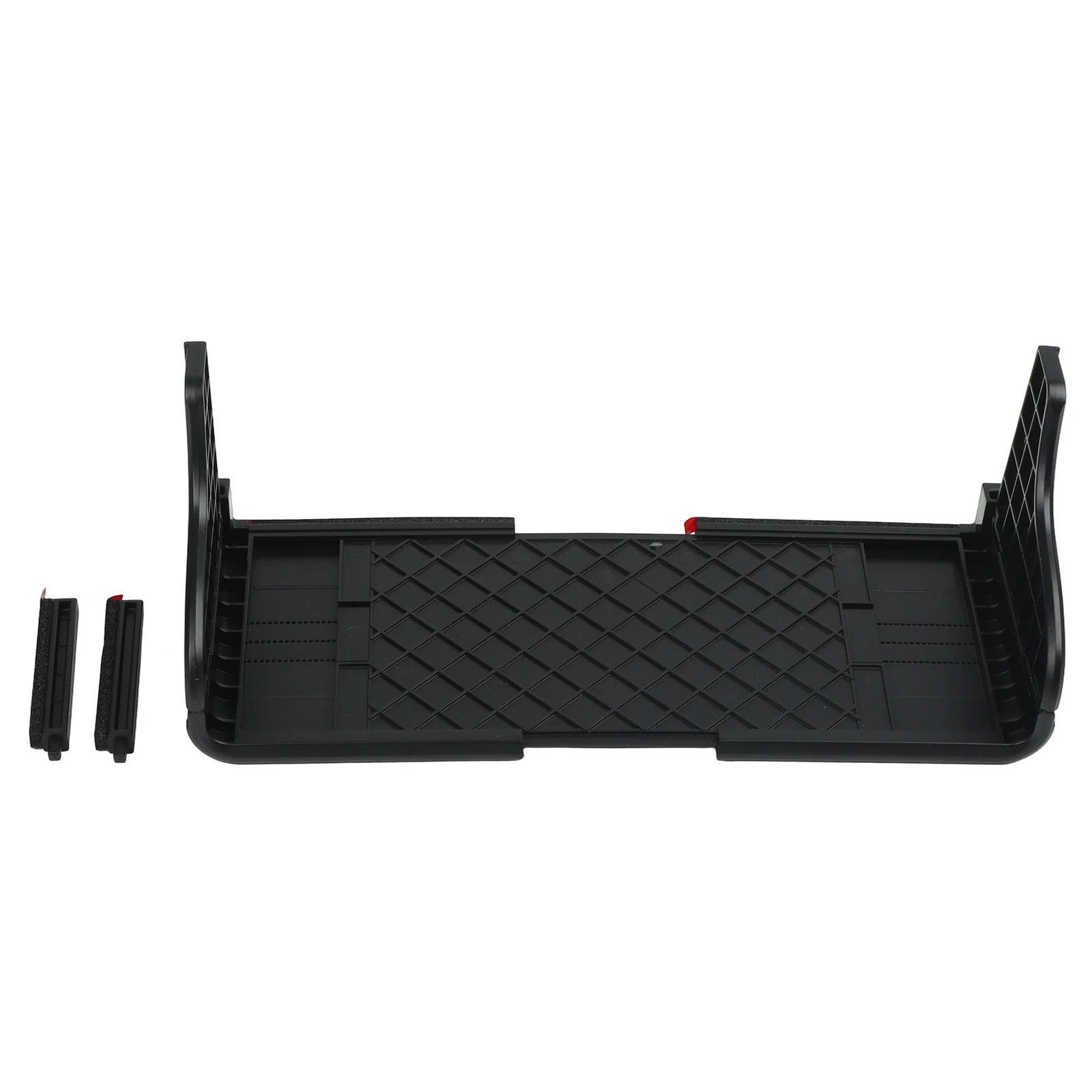 Tension Fit Sunshade Visor Enhancing Visibility of Vehicle Navigation Systems Sized Between Seven and Twelve Inches