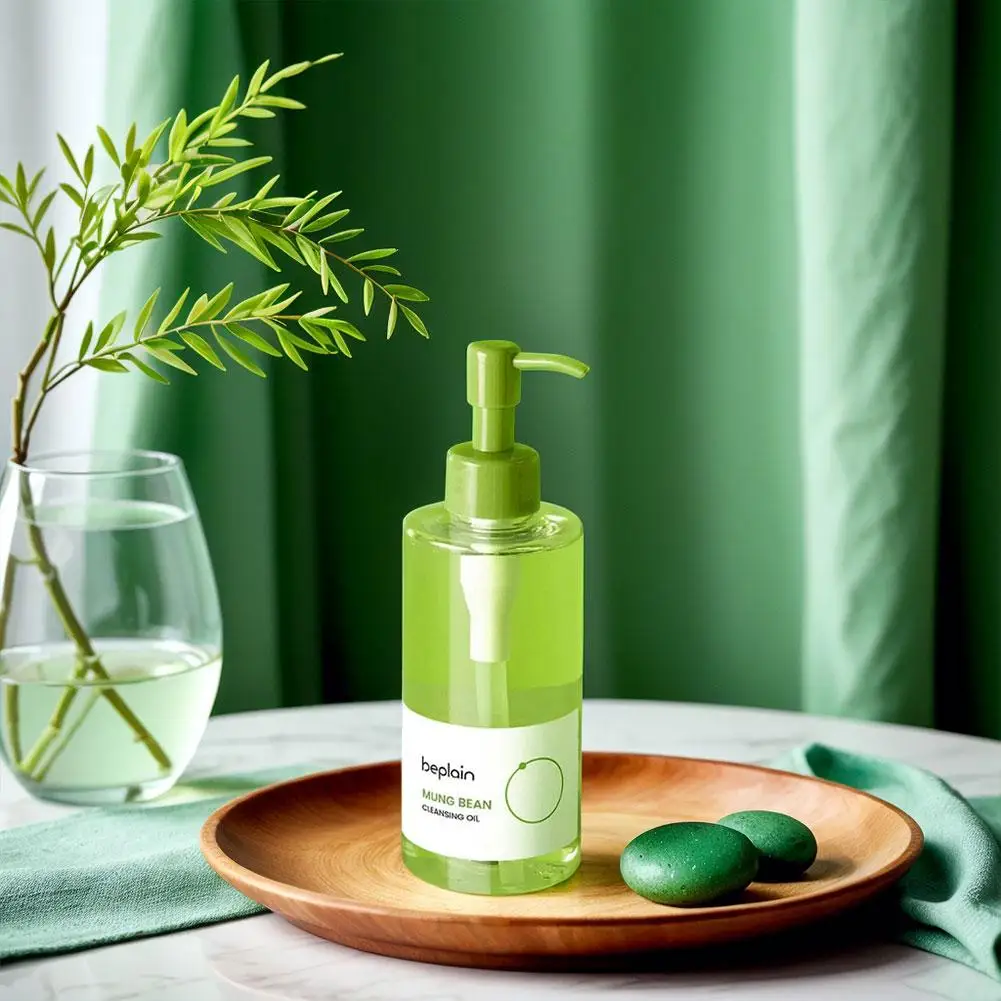 مصل مسام فاصوليا مونج الكوري، رغوة تنظيف المسام العميقة، زيت مزيل المكياج وقناع الطين منتجات العناية بالبشرة لشد الوجه #5