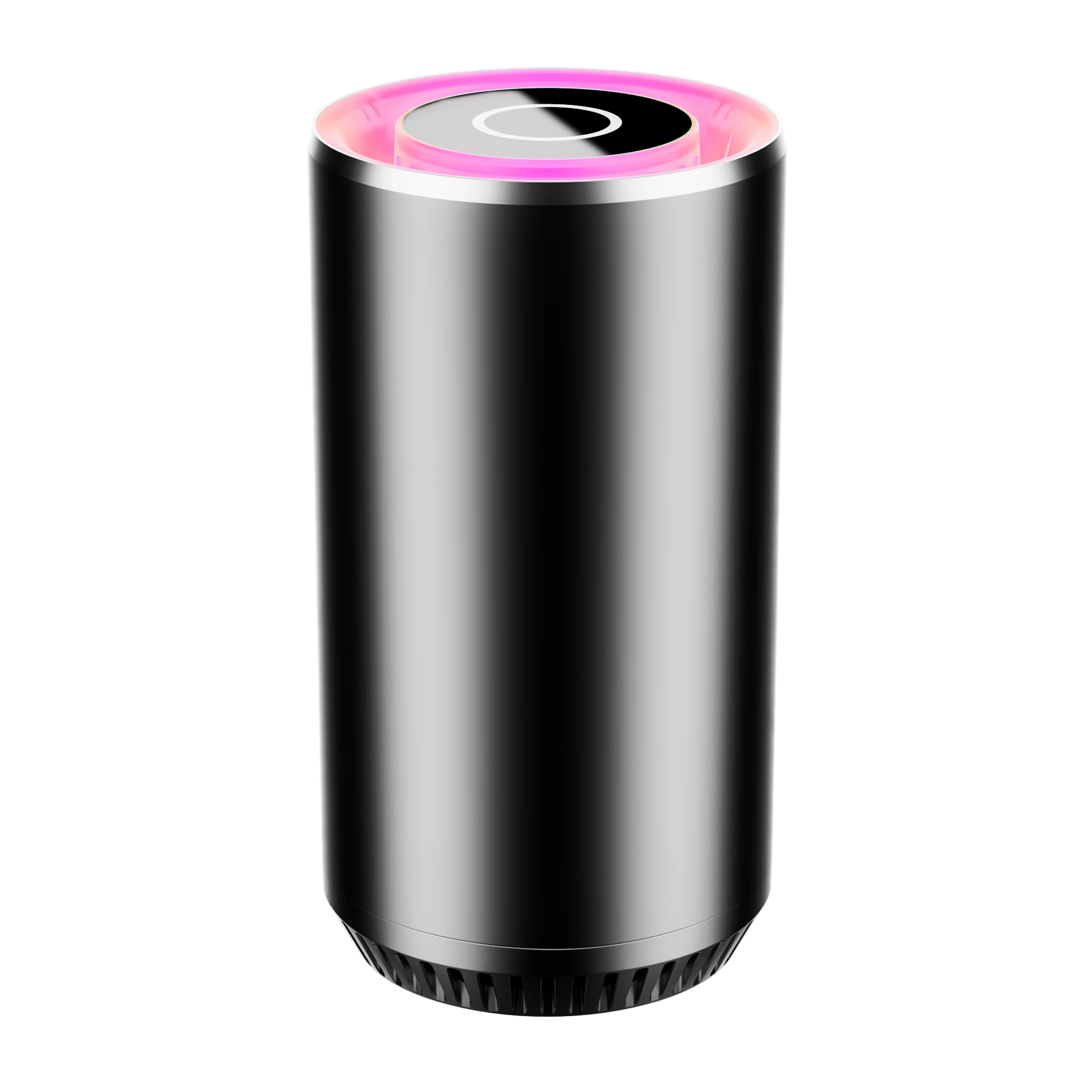 7 Color Smart Portable Rechargeable Wireless Car Aroma Diffuser Essential Oil Waterless Car Scent Diffuser