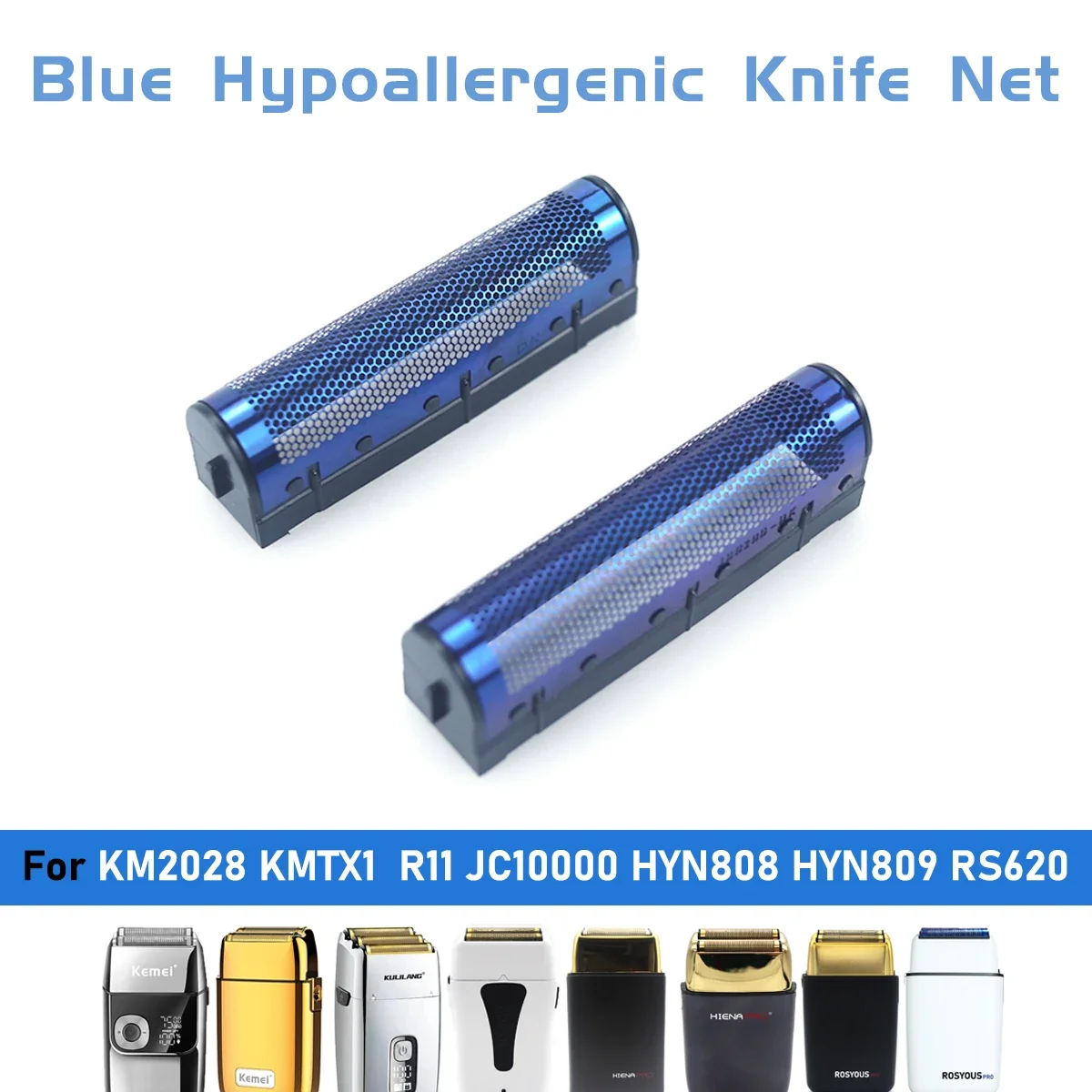 

For KM2028 KMTX1 R11 JC10000 HYN808 HYN809 RS620 Hair Cutting Knife Net Orignal Replacement Blade Net Beard Shaving Accessories
