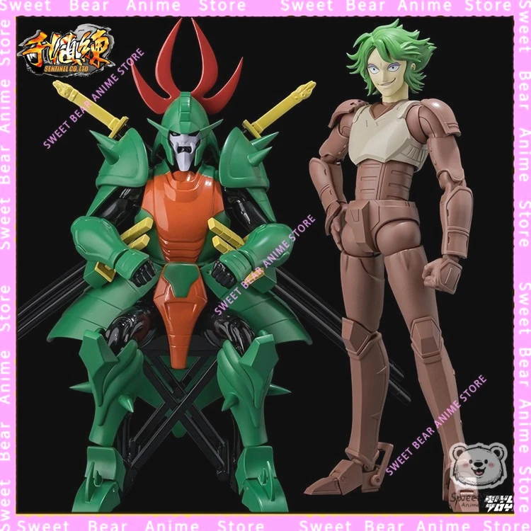 

In Stock Sentinel Yoroiden Samurai Troopers Masho Daisuja Naaza Action Figure Anime Model Trendy Toys Desktop Doll Collectibles