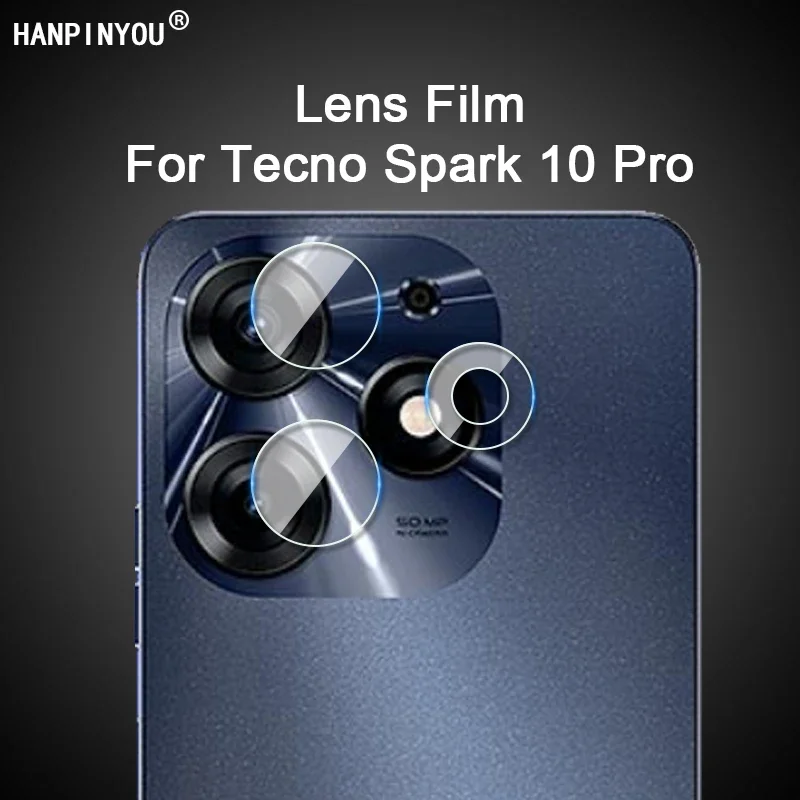 

Для Tecno Spark 10 9 9T Pro прозрачная ультратонкая задняя крышка камеры, защитная пленка для объектива, мягкая защитная пленка - не закаленное стекло