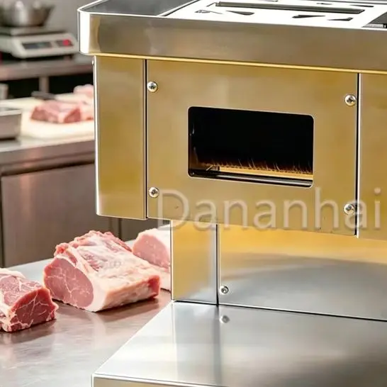 

Commercial Electric Meat Cutter Stainless Steel Automatic Vegetable Cutting And Grinding Machine for Kitchen