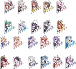 HOLOLIVE Anime Natsuiro Matsuri Acrylic Key Chain Gift Girl Pendant Jewelry Cute Creative Keychain Fashion Key Ring Bag Charms