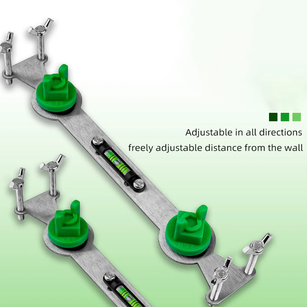 Pipes Mounting Leveler Metal Hot And Cold Water Pipe Leveler For Plumbing Adjustment Multi-Purpose Pipe Leveling Measuring Tool