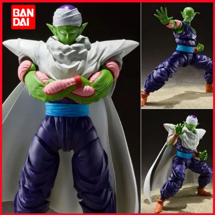 

BANDAI Original SHFiguarts Dragon Ball Z Piccolo with Cape Super Hero Action Figure PVC Anime Figurine Collection Model Gift Toy