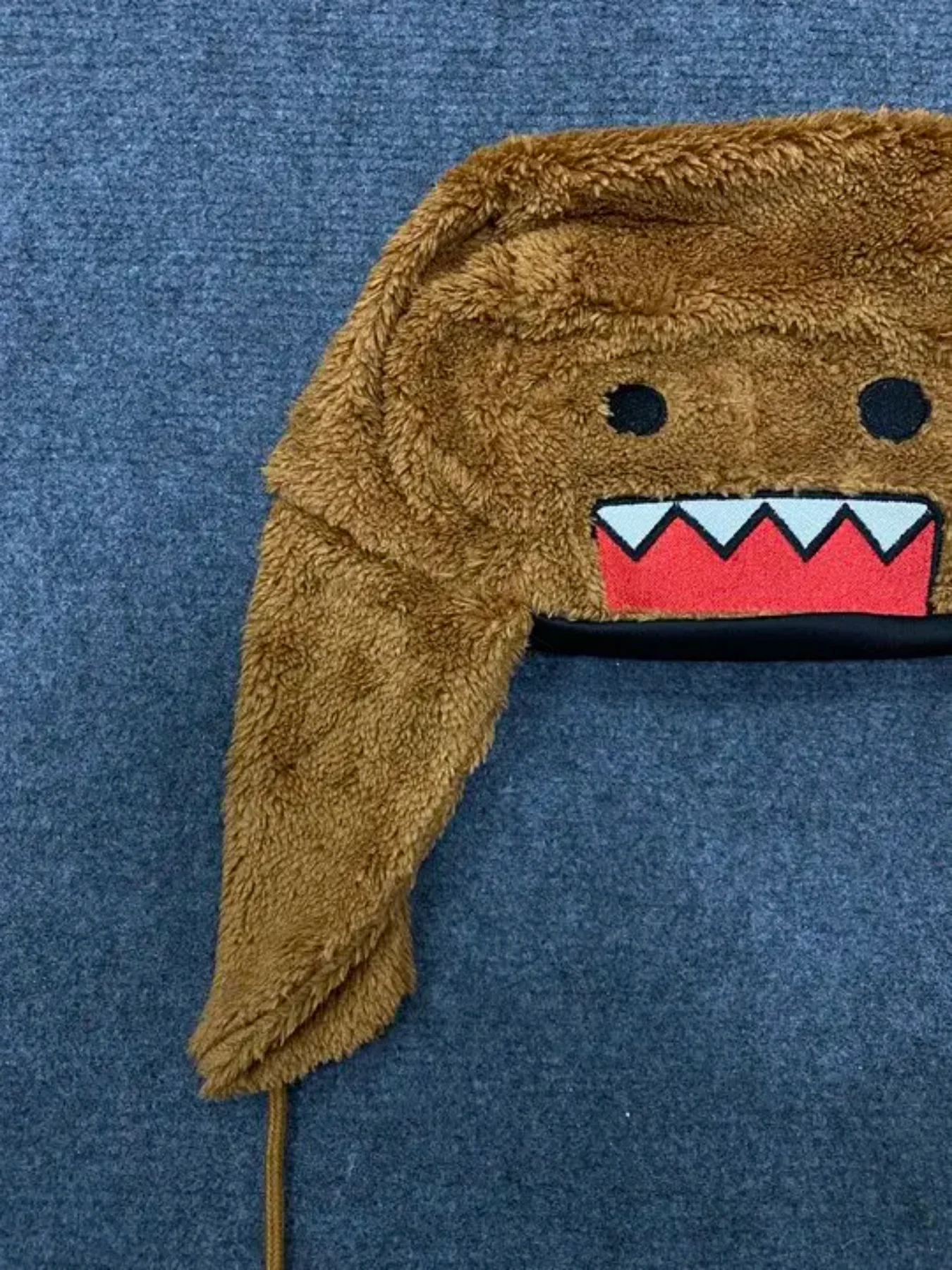 Duo Mo Jun Autumn Winter Brown Hairy Hat Wusha Hat Men's and Women's Cartoon Anime Hat Winter Cute Woolen Hat