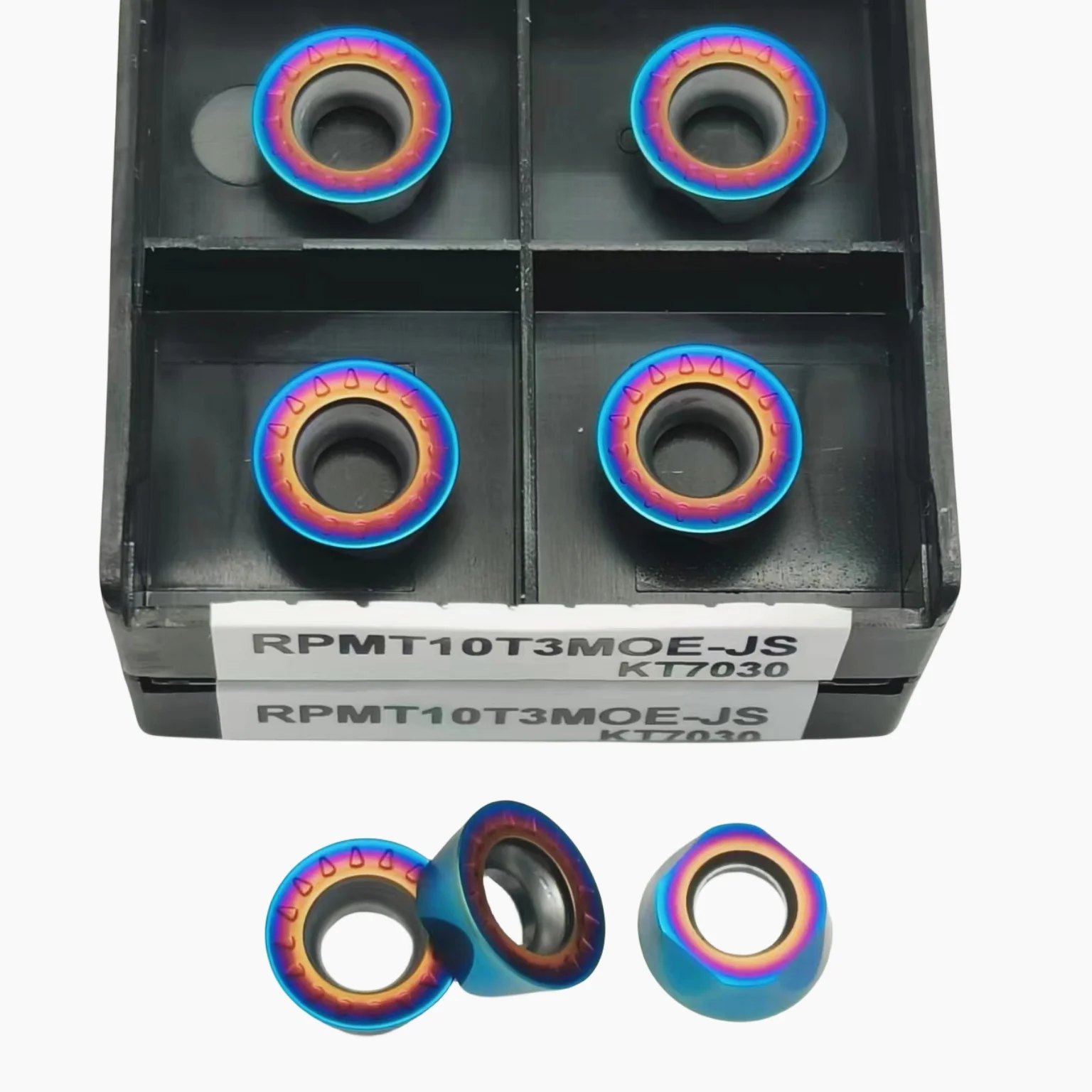 Nano-超硬鋼工具,CNCフライス盤用工具,高品質切削工具,rpmt 10t3,rpmt10t3moe