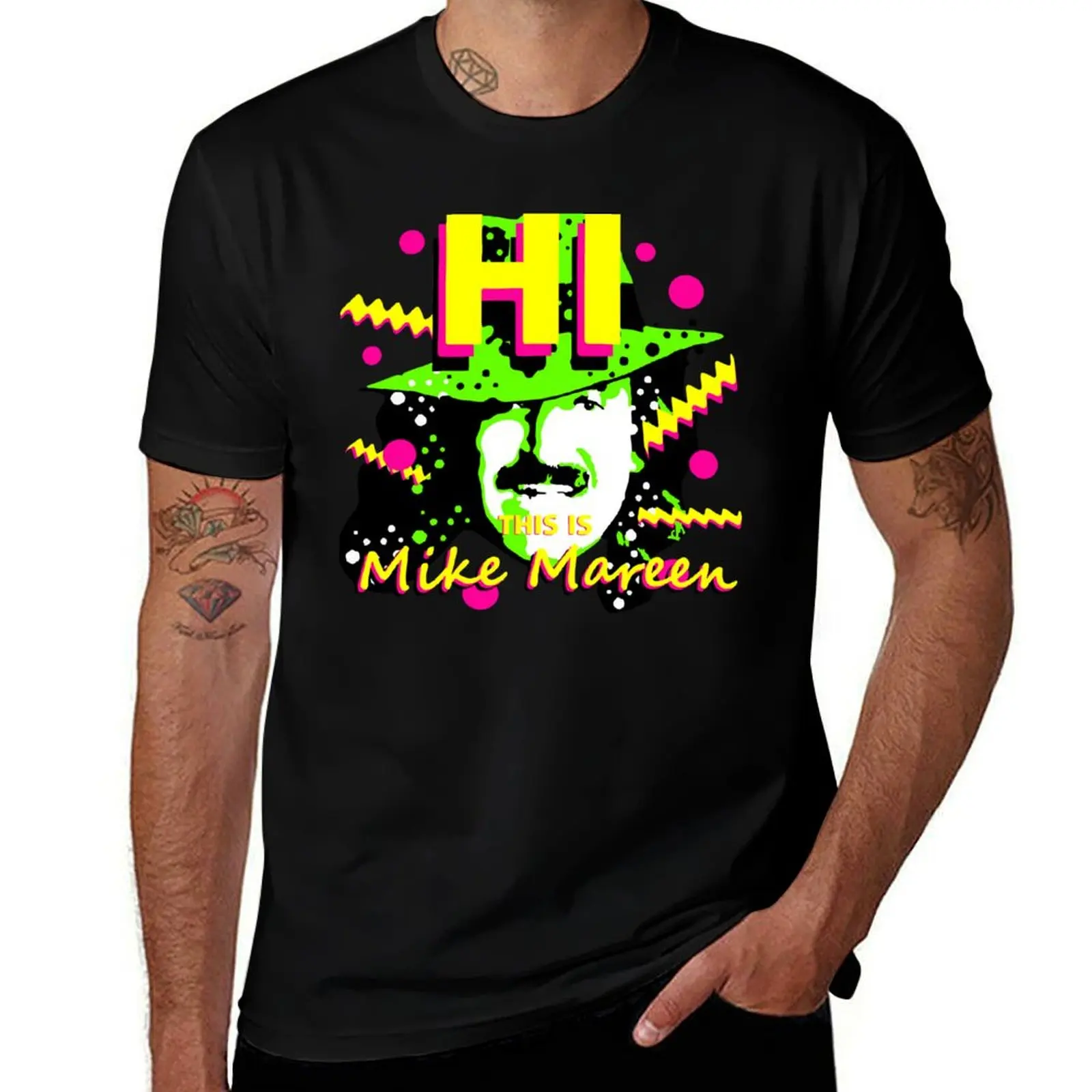 

HI This is Mike Mareen T-Shirt custom shirt blanks plain Clothing T-shirts for men cotton