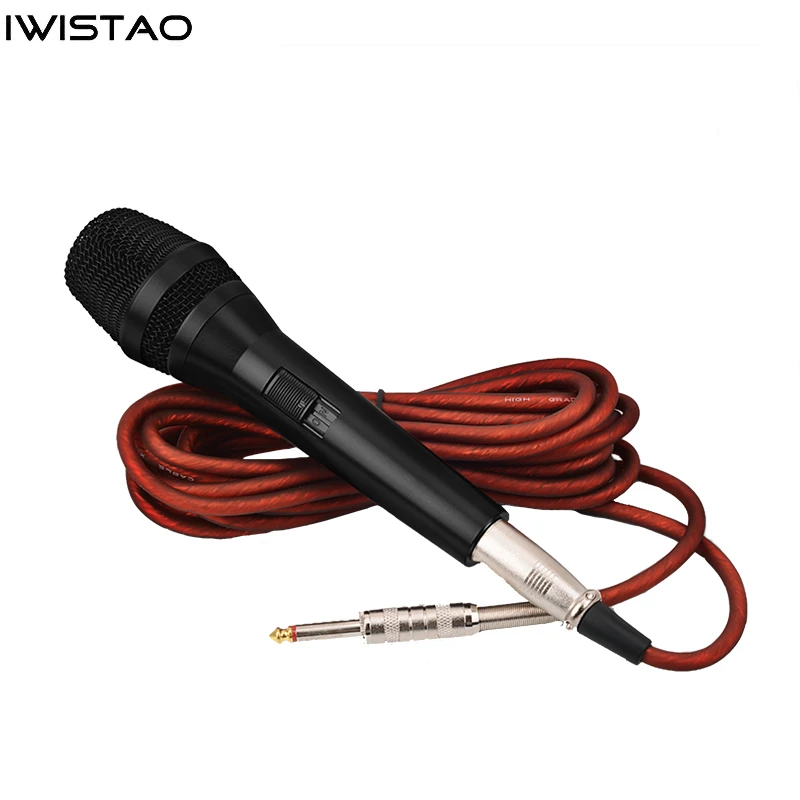 

Professional Home KTV Wired Microphone Moving Coil Metal Shell for Stage Performance Karaoke Conference