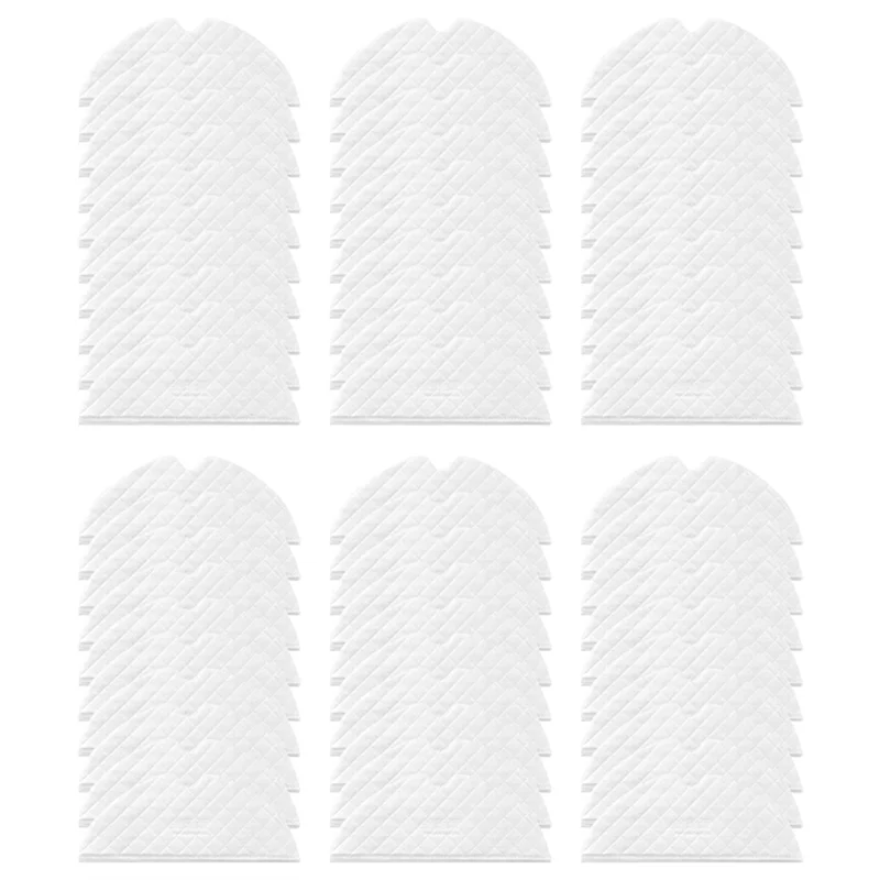 

FNJK-60Pcs Disposable Mop Cloth for Xiaomi Mijia 1C/ 2C/1T /Dreame D9 L10Pro Vacuum Cleaner Replacement Parts Rag