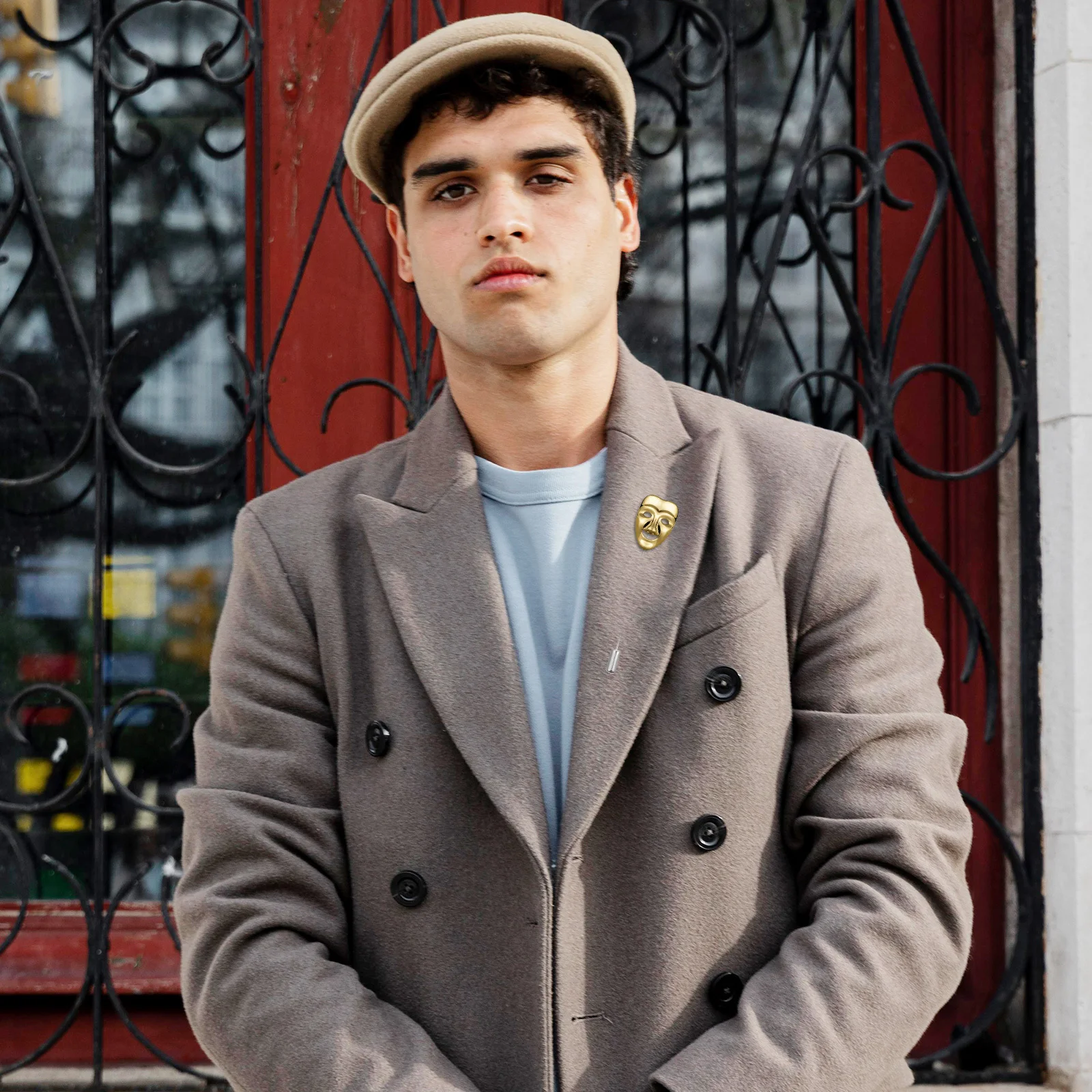 

50Pcs Safety Pins Premium Alloy Durable Round Tray Brooch DIY Jewelry Accessories Fashion Creative Badge Suit Tie Hat Scarf