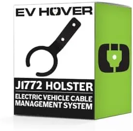 

Чехол для разъема EV Hover J1772 для зарядного оборудования – прочная сталь, черный цвет, сделано в США