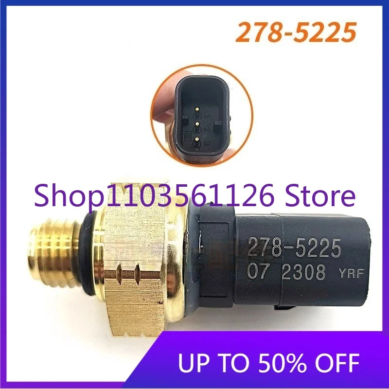 

High Quality Excavator Oil Pressure Sensor for 320D 323D2 C6.4 Engine Part Number 278-5225