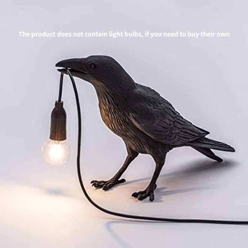 

1pc Night Light - Charming USB-Powered Black Gothic Lamp for Artistic Home & Bedroom Decor