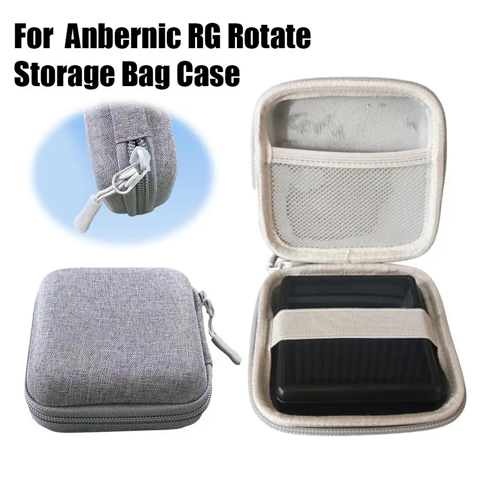 For ANBERNIC RG ROTATE Carrying Case Portable Storage Bag Protective Handbag Lightweight Shockproof Antiscratch