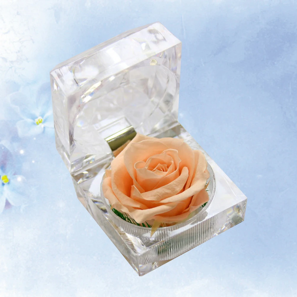 

1Pcs Preserved Rose Heads Never Withered Rose Gift for Valentine's Birthday Anniversary Home Wedding Decoration
