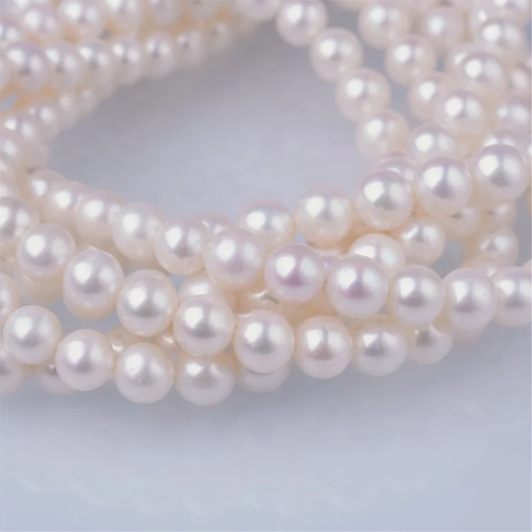

4A+ Grade Natural Freshwater Pearl Beads Strong Light Loose For Jewelry Making For Necklace Or Earrings