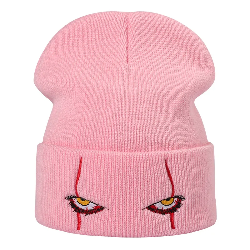 Fashion Eyes Fashion Men Women Autumn Winter Wool Hat Outdoor Warm Female Hip Hop Sport Ski Knitted Hats Skullies Cap