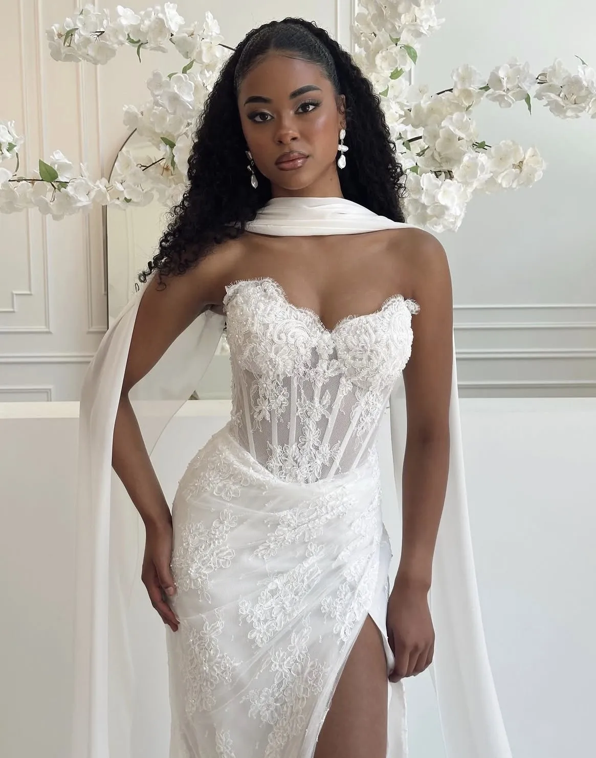 Lace Wedding Dresses Sweetheart Sleeveless Mermaid Wedding Dresses With Lace Up Back Bridal Gowns vestido de noiva 2027 Newest