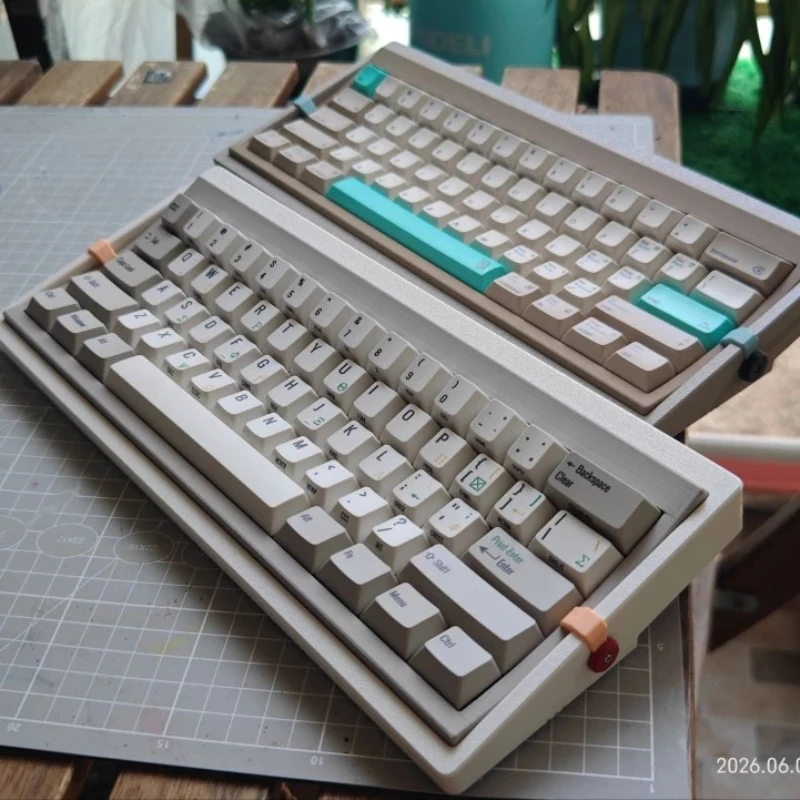 Curved 60% Layout Keyboard Custom Dual-mode Bluetooth Wired Hot-swap Adapt 6.25U/3U Space Support RMK ZMK Mechanical Keyboard