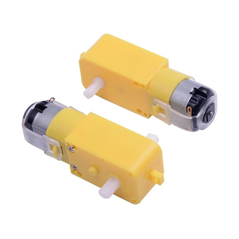 1pcs DC 3v-6v Plastic TT Motor Smart Car Robot Gear Motor 1:48 for arduino Diy Smart Car Chassis Geared Motor Wheel