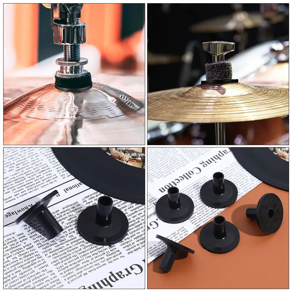 

15Pcs Drum Cymbal Stand Sleeves Replacement Kit Plastic Accessories for Percussion Instruments Professional Drum Kit