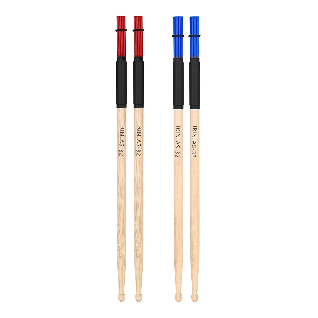 IRIN Dual-Use Solid Wood Maple Bassoon Drum Stick Jazz Drum Set Brush Box Wholesale Cajon Drum Stick and Brush Bundles