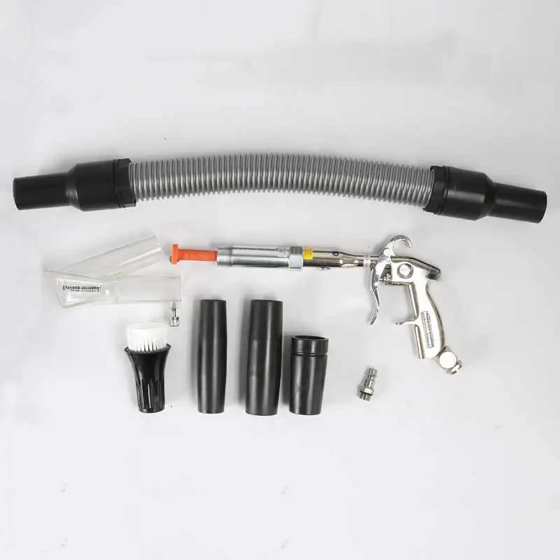 2-in-1 Tornado Autoreinigungspistole & Staubsaugerpistole mit Ergonomischem Griff | Multifunktionales Auto-Reinigungsset mit Metalldüse – Detail 5