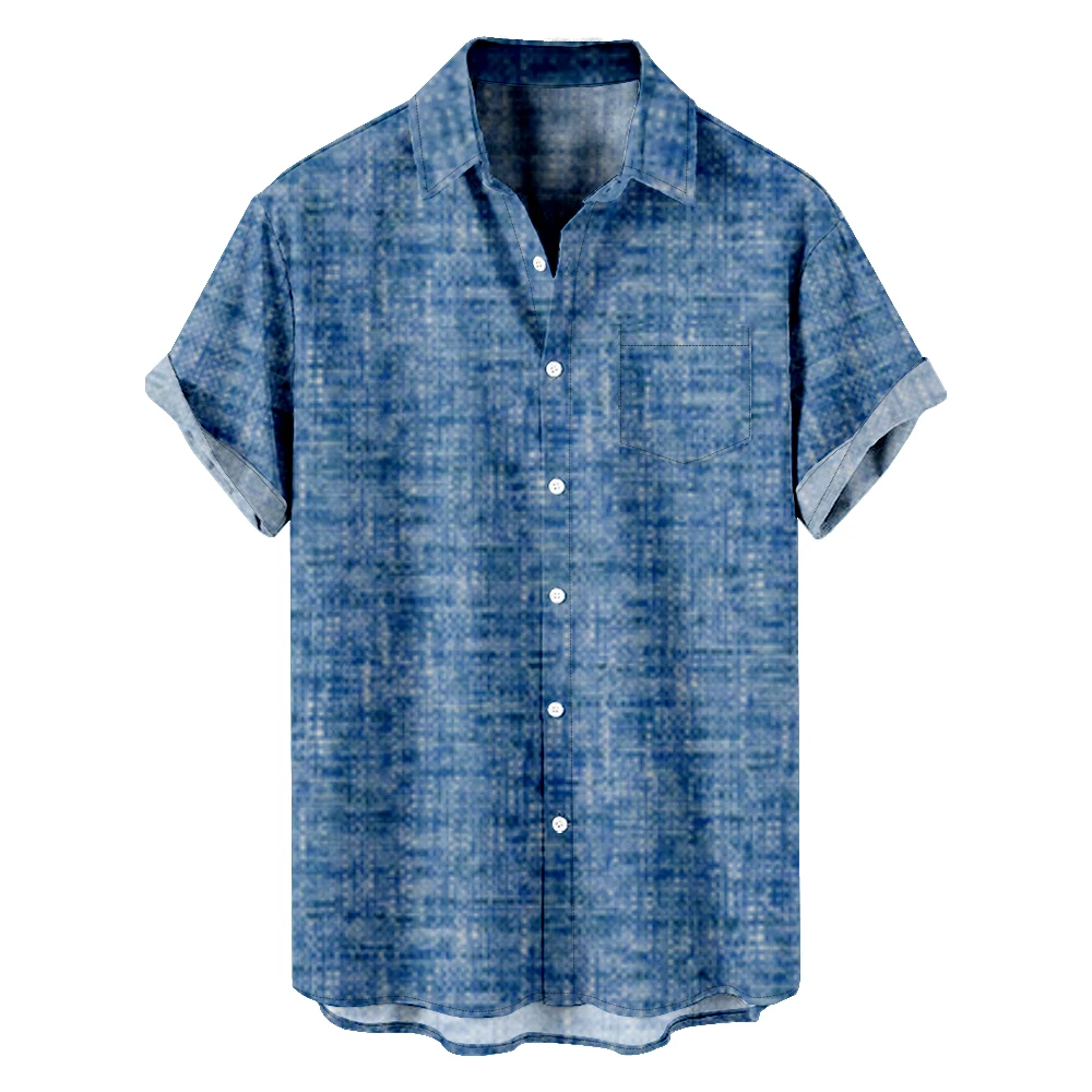 

fabric T-shirts Summer Women Men Fashion Casual Short Sleeve Tee Top