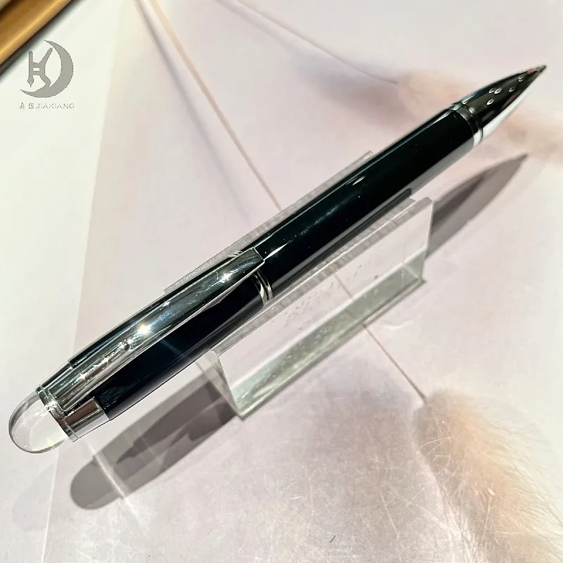 Luxuriöser Füllfederhalter mit Kristallspitze Super-Version zum Schreiben, mit mittlerer Feder und Kalligrafie-Spitze, bestes Stift-Geschenkset für Männer & Frauen – Detail 3