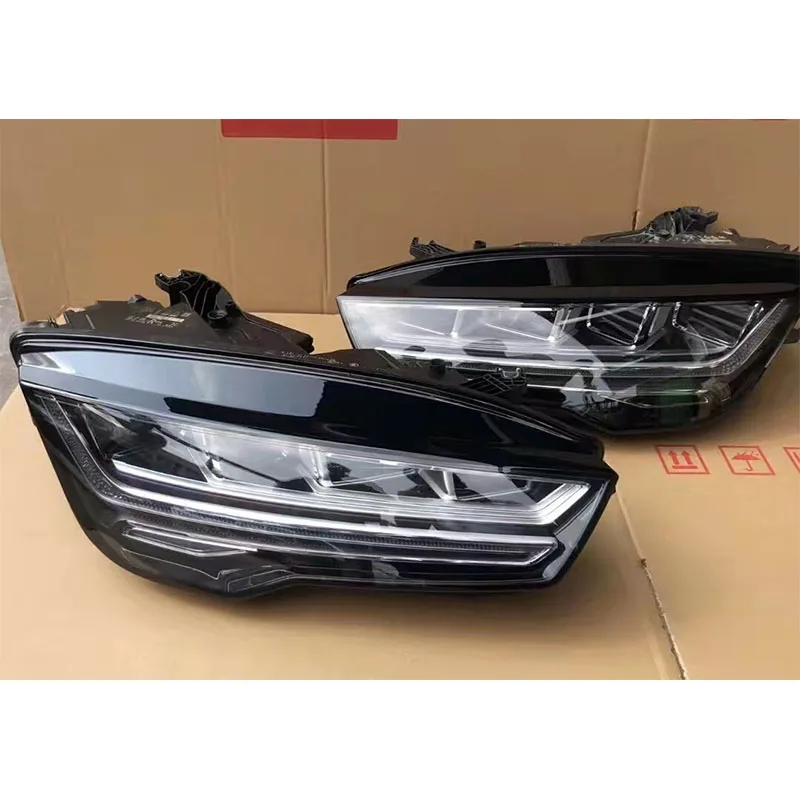 Fit for Audi C7 C7.5 A7 S7 2011-2018 LED headlight Front Light Audi A7 C7 C7.5 light  4G8941033 4G8941034