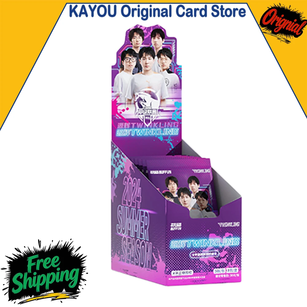 buffun-honor-of-kings-kgl-yuanhui-k-jia-collectible-cards-e-sports-player-merchandise-mini-card-blind-box-booster-pack-gifts