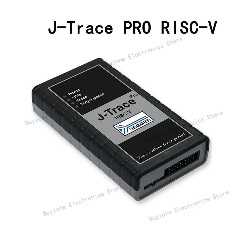 J-Trace PRO RISC-V (8.22.00) J-Trace PRO para RISC-microcontroladores baseados em V suportam rastreamento em uma ampla gama de RISC-V núcleos
