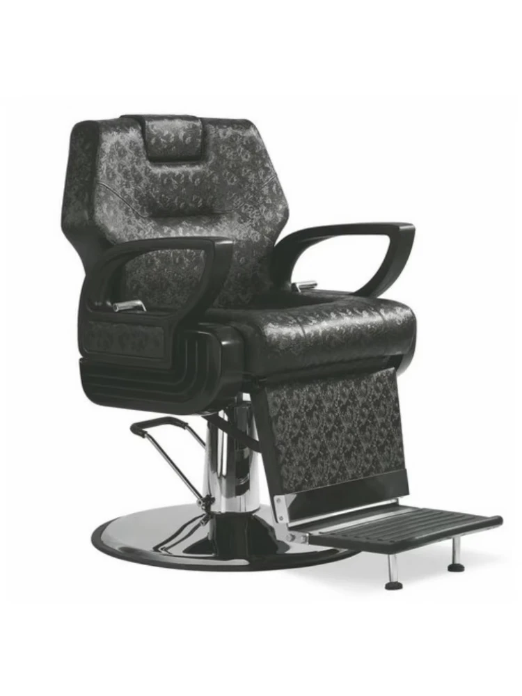 كرسي حلاقة فاخر بزاوية 360 درجة كرسي صالون تجميل