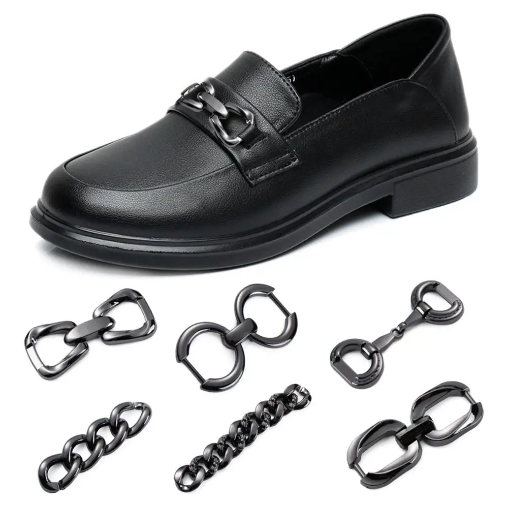 New Fashion Clothing Accessories Decoration Belt Buckle Shoes Buckles Metal Shoe Chain DIY Shoes Bag Metal Buckles