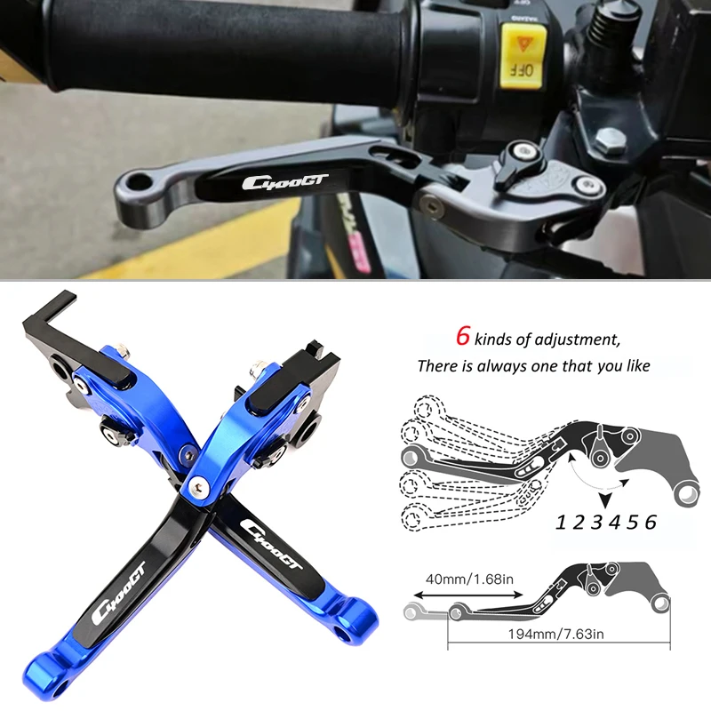 

Для BMW C400GT C400 GT C 400GT 2018-2022 2021 мотоциклетные регулируемые складные тормозные рычаги сцепления, ручки руля, рычаг