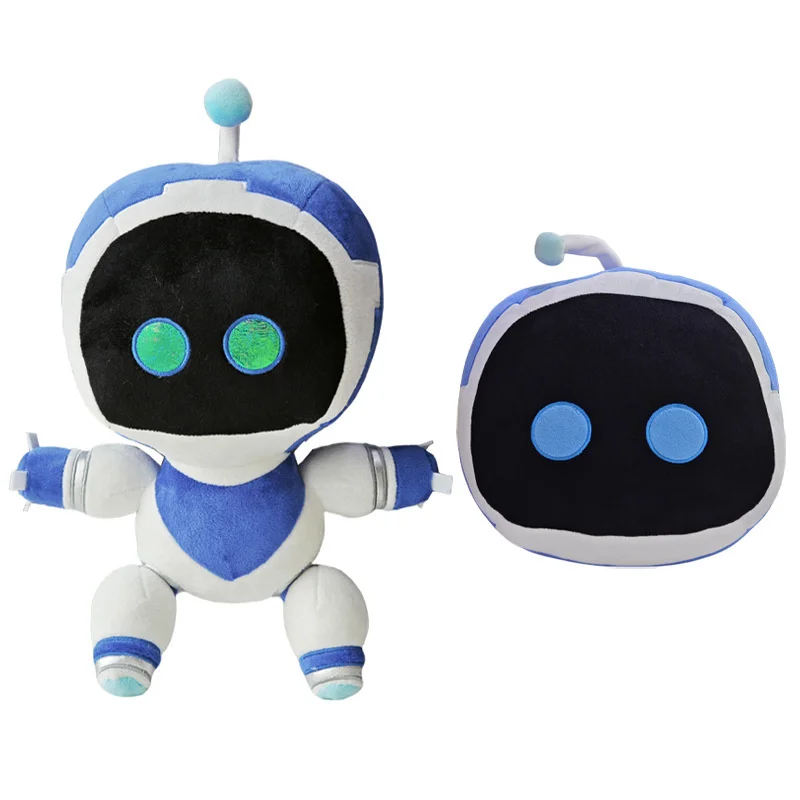 Astro Bot Plush Fun Blue Robot Plush Pillow Cartoon And Anime Related Image Fun Plush Toys Halloween Gift Christmas Gift