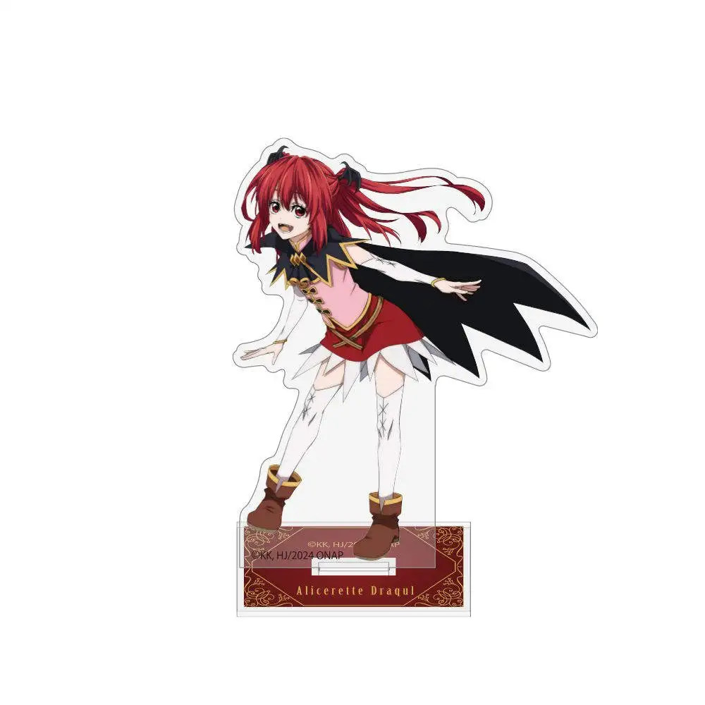 Fans Geschenken Populaire Anime The Ossan Newbie Adventurer HD karakters Acryl Stand Desktop Ornament verjaardagscadeau Ongeveer 15 cm