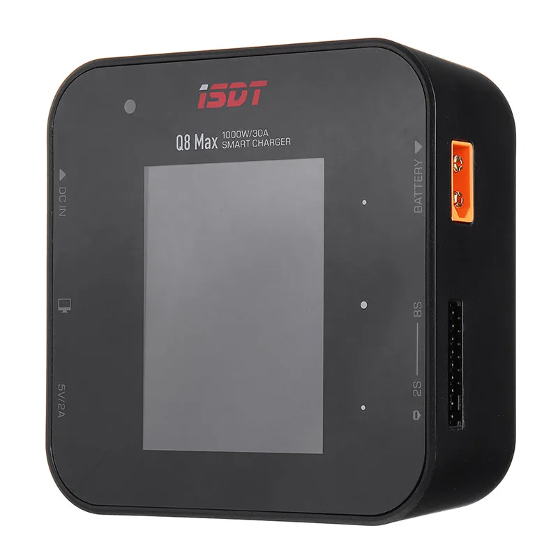 Q8 Max ISDT BattGo 1000W 30A High Power Battery Balance Charger FPV Discharger for 1-8S Lipo FPV Drone Quadcopter Model Battery