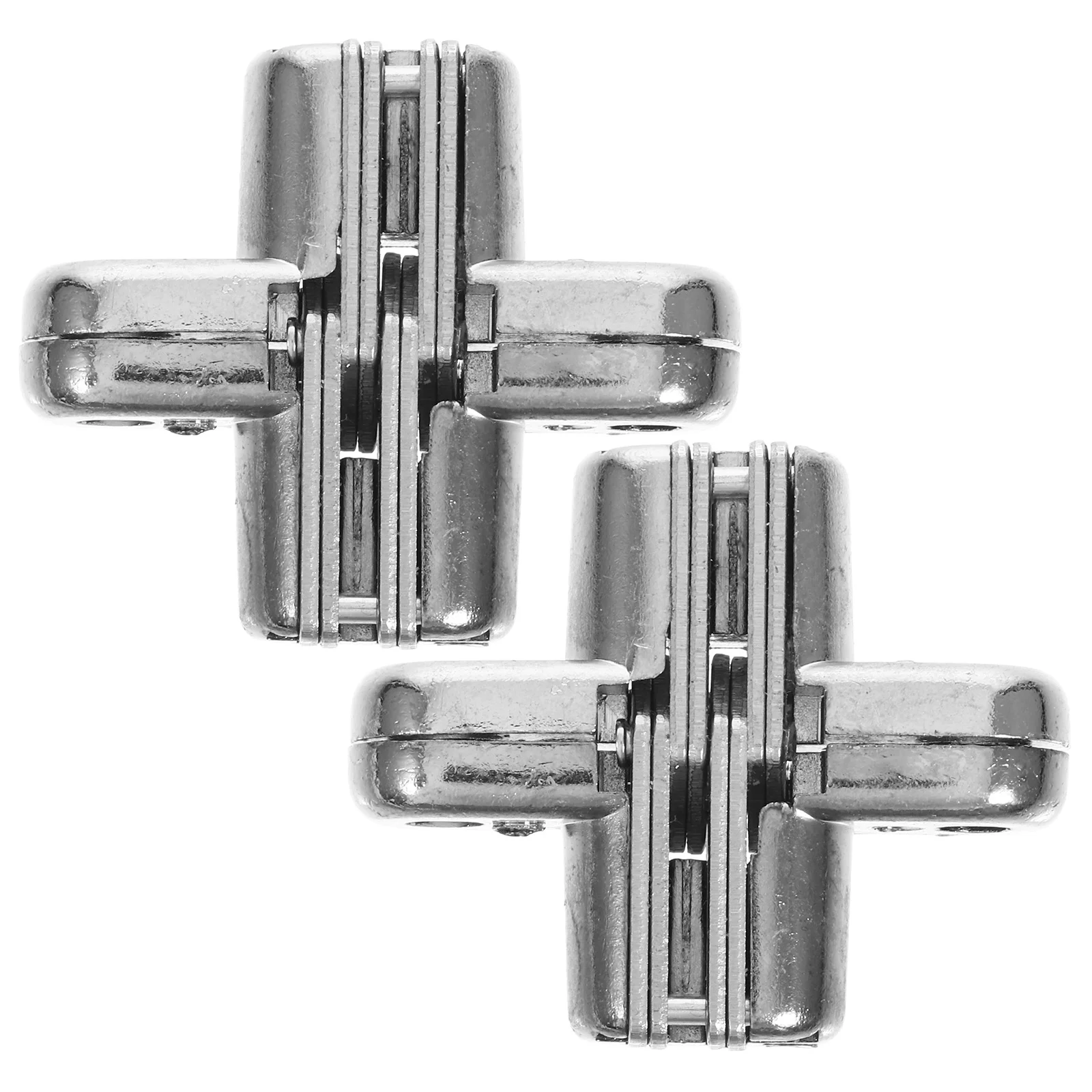 

2Pcs High Hardness Zinc Alloy Hinges Non Deformable Hidden Door Hinge for Home Repairs Zinc Alloy Hinges Hidden Hinge for Doors