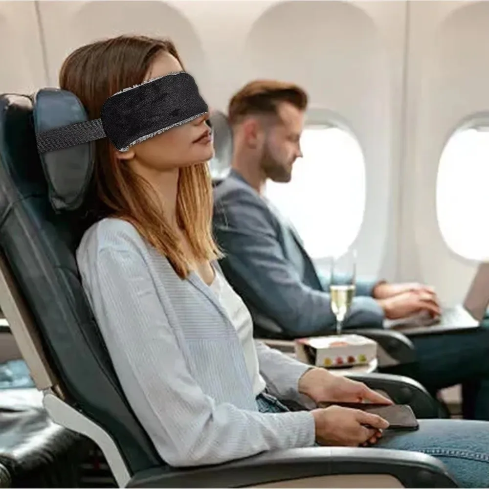 Travel Essentials Adjustable Travel Eyemask Multi-functional Soft Head Support Strap Compact Portable Neck Pillow Cars