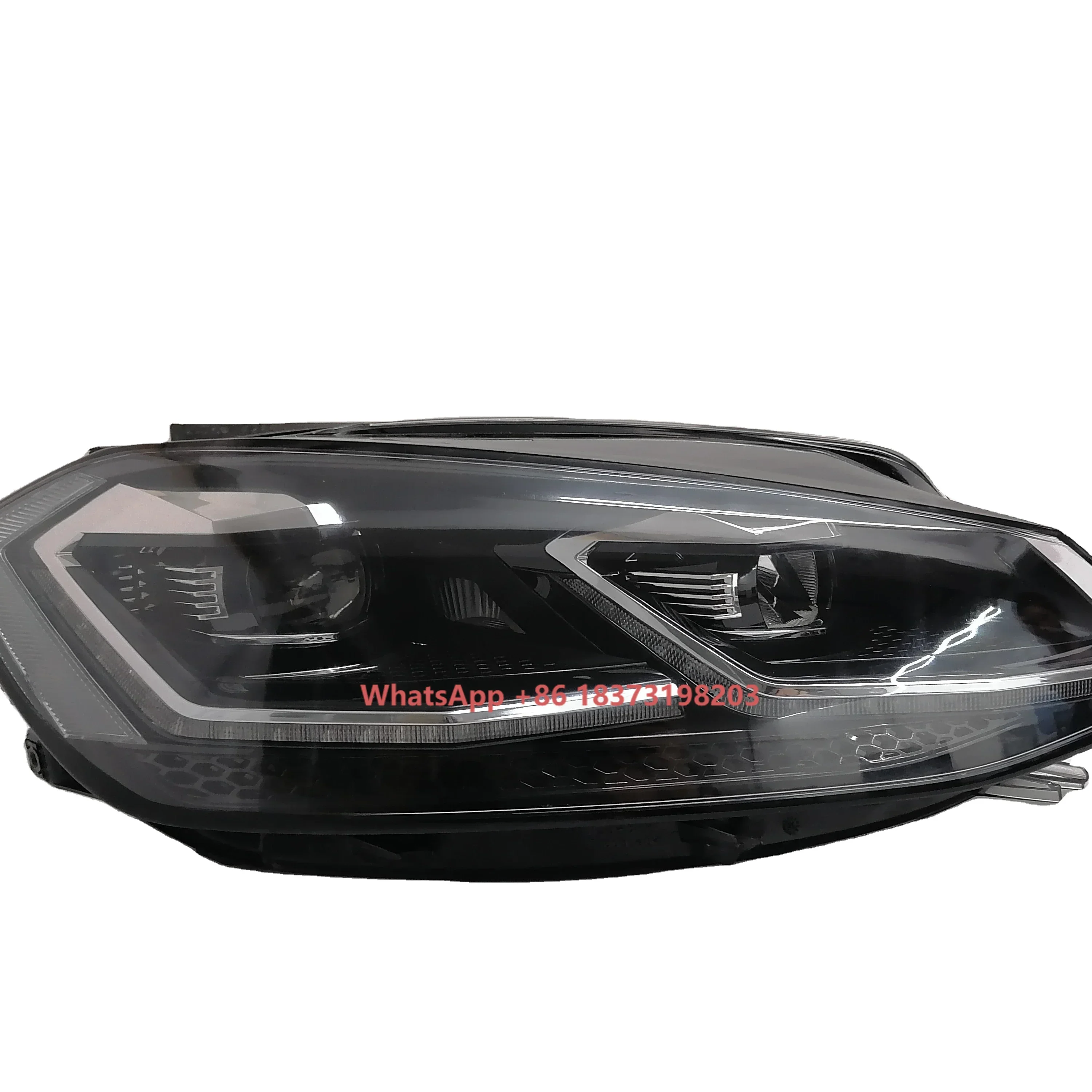 High Quality White Red DRL Headlamp for Golf Mk7.5 New Auto Parts Accessories 12V Beam 6000k Color Temperature Models GTI IS
